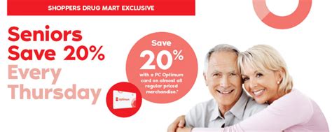 de 2020. . Shoppers drug mart seniors discount age 55